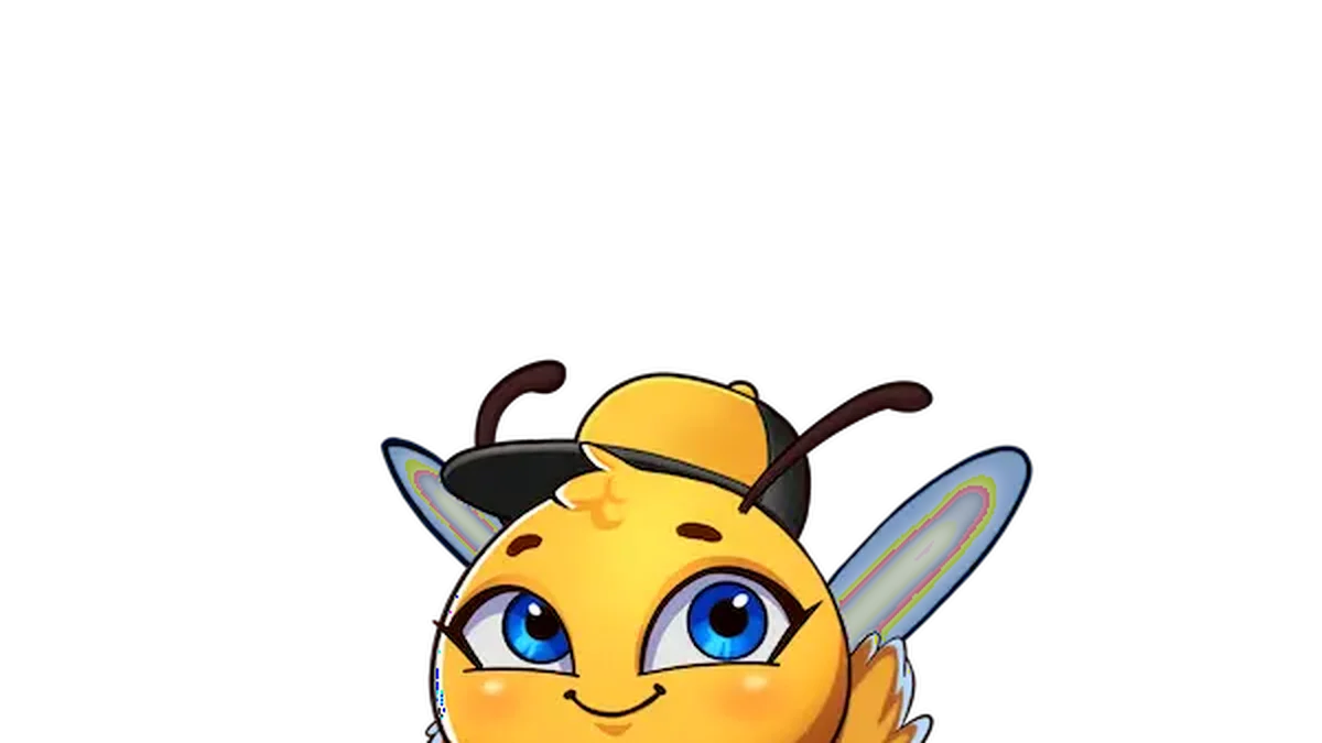 Tampilan visual slot Honey Rush Black and Yellow dengan latar belakang kota neon